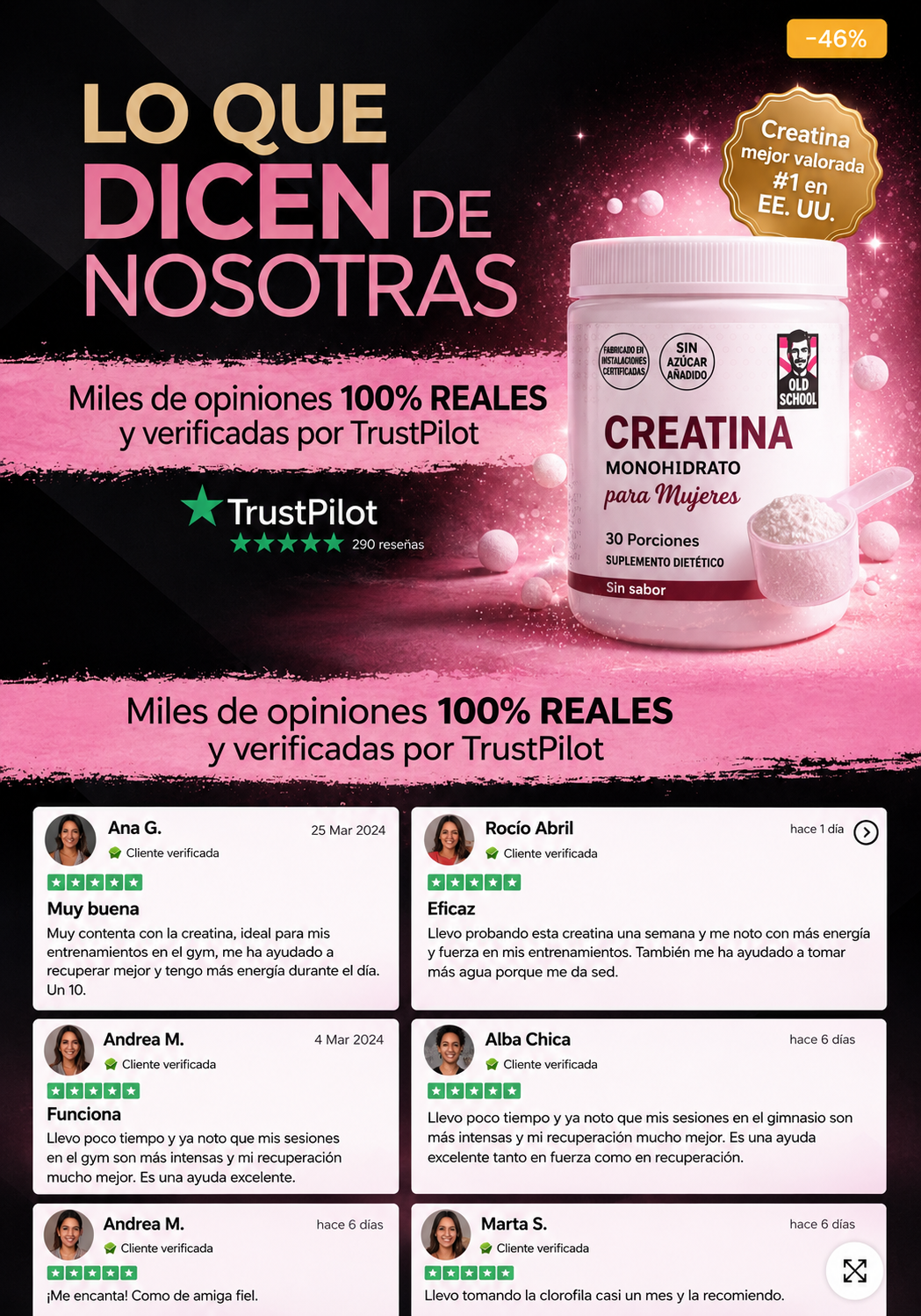 Creatina Monohidratada para Mujeres memimo™