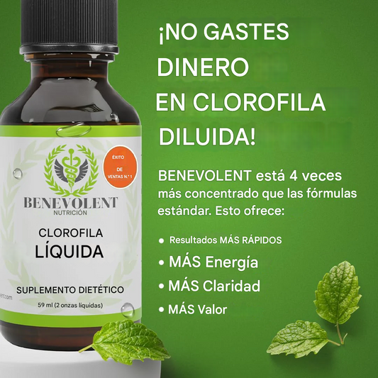 Clorofila Líquida Detox Natural